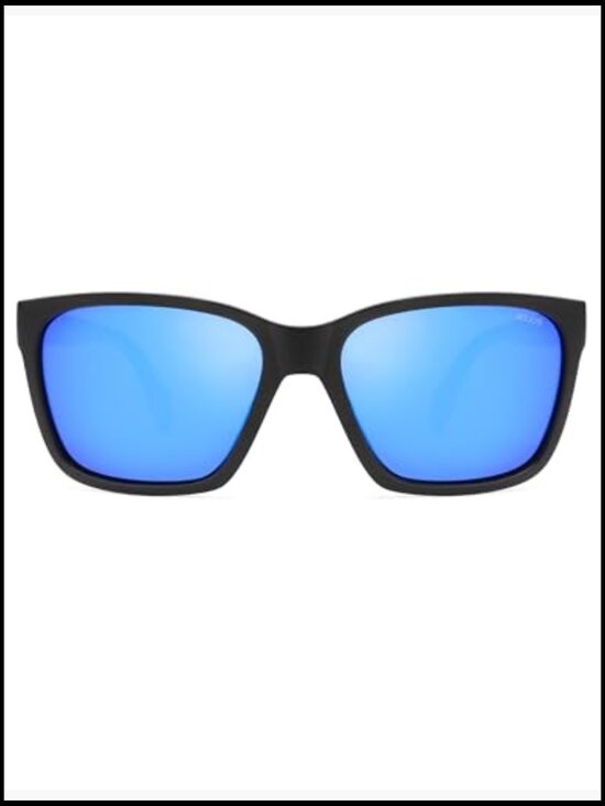 Square Polarized Sunglasses with Recycled Fishing Net Frame Eco-Friendly UV400 main image 6